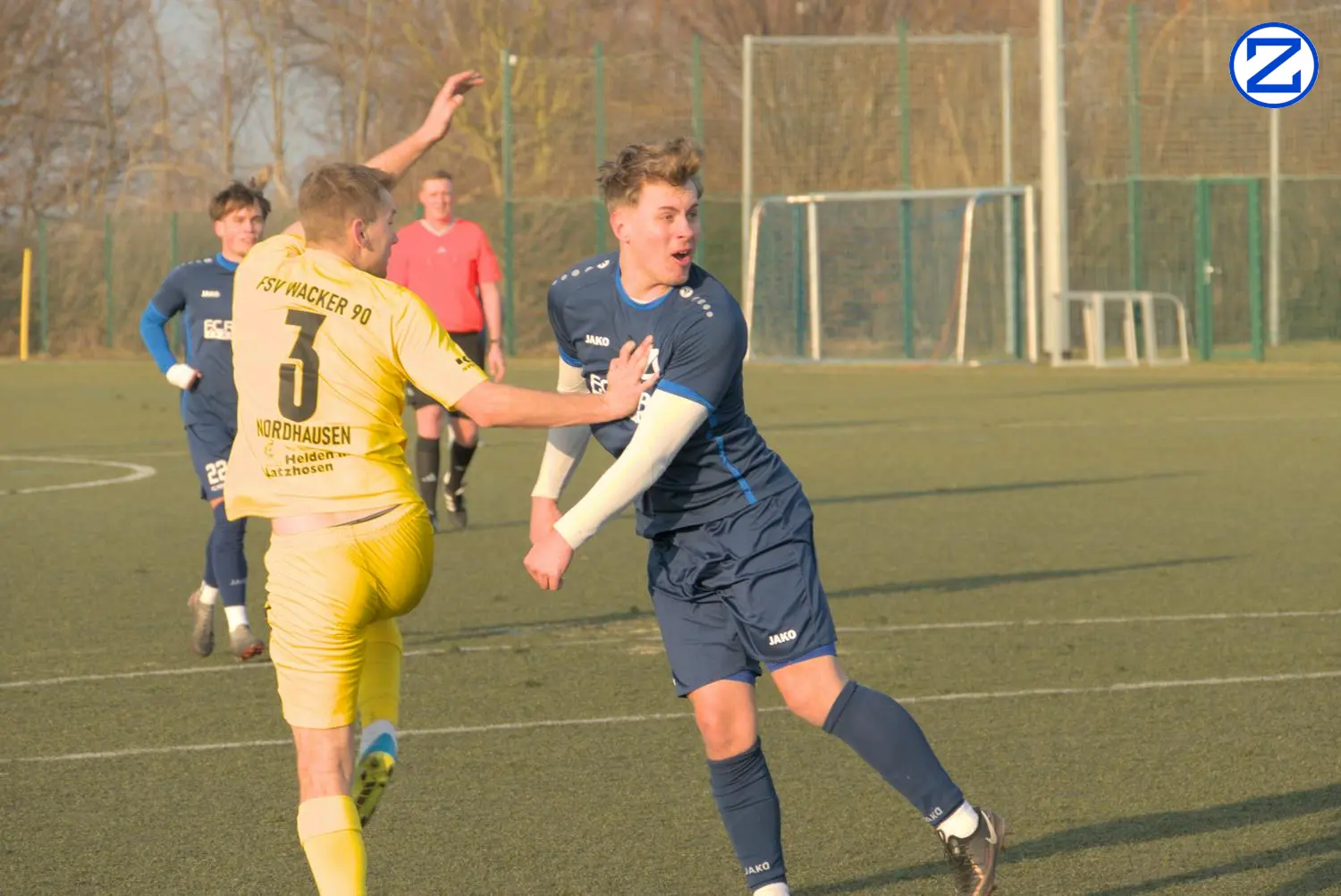 Bild: Testspiel: SV Blau-Weiß Zorbau - FSV Wacker Nordhausen 3:1 (1:0) - Nordhausen009